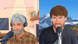 Matt and Keith chatting