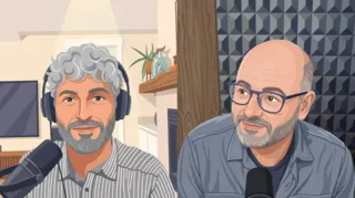 Matt Klein and Joe Beda chatting