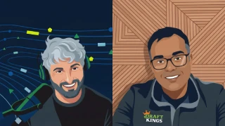 Matt and Hemant Garg chatting