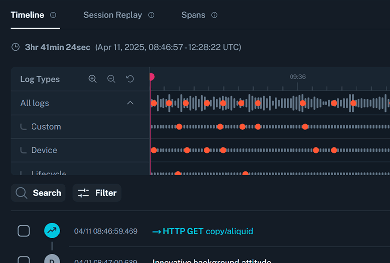 Quick tour of bitdrift Capture